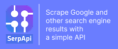 SerpApi: Web Search API